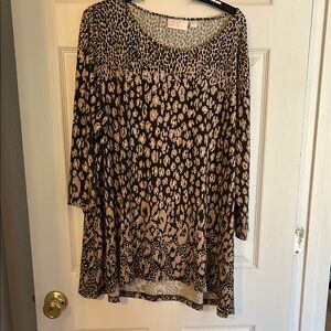 Leopard Print Women's Top